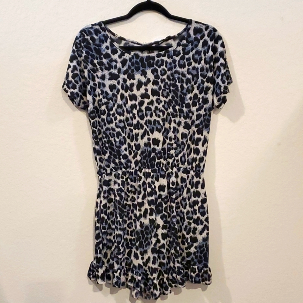 Snow Leopard Romper - Picture 1 of 2